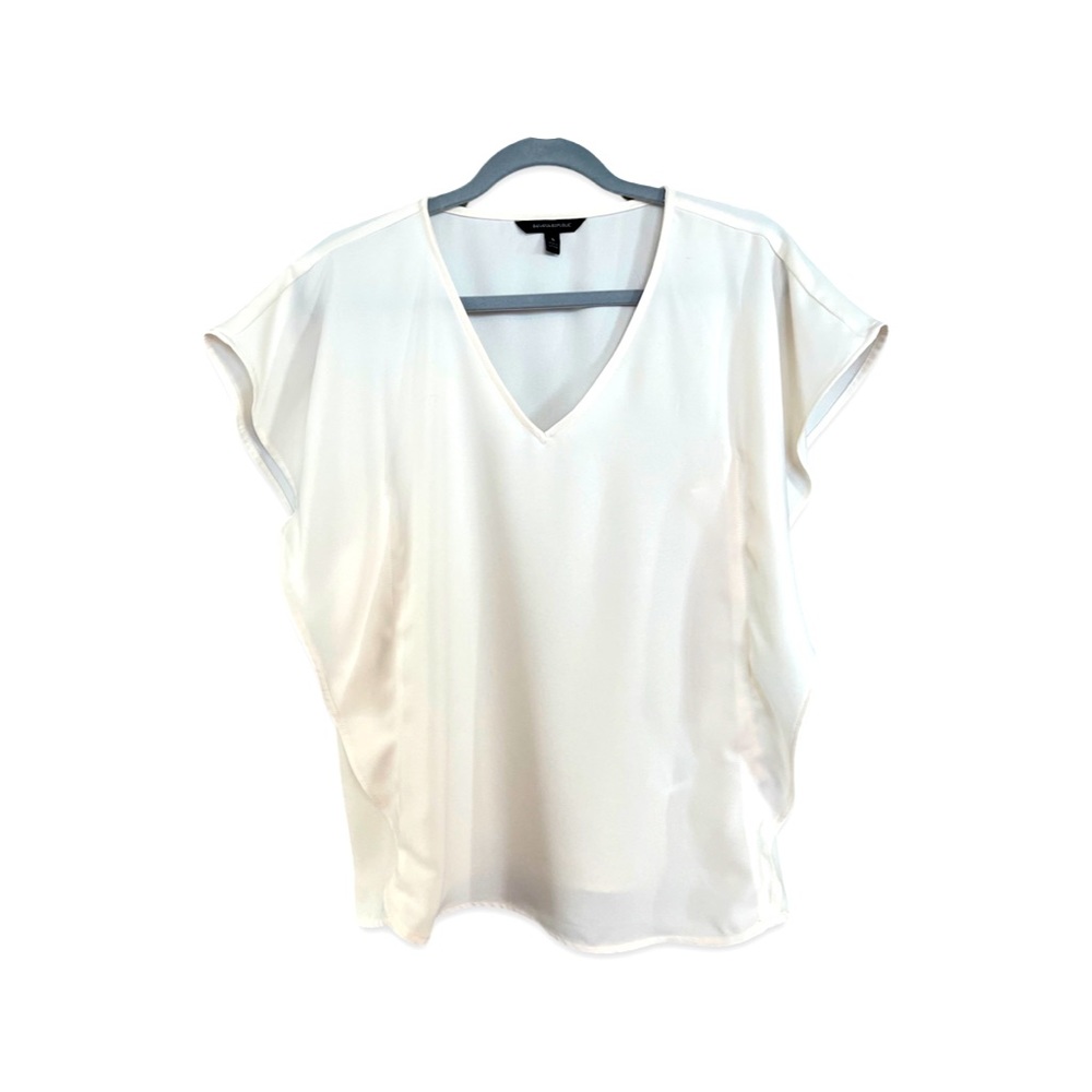 Banana Republic Flutter Sleeve Top - Size M